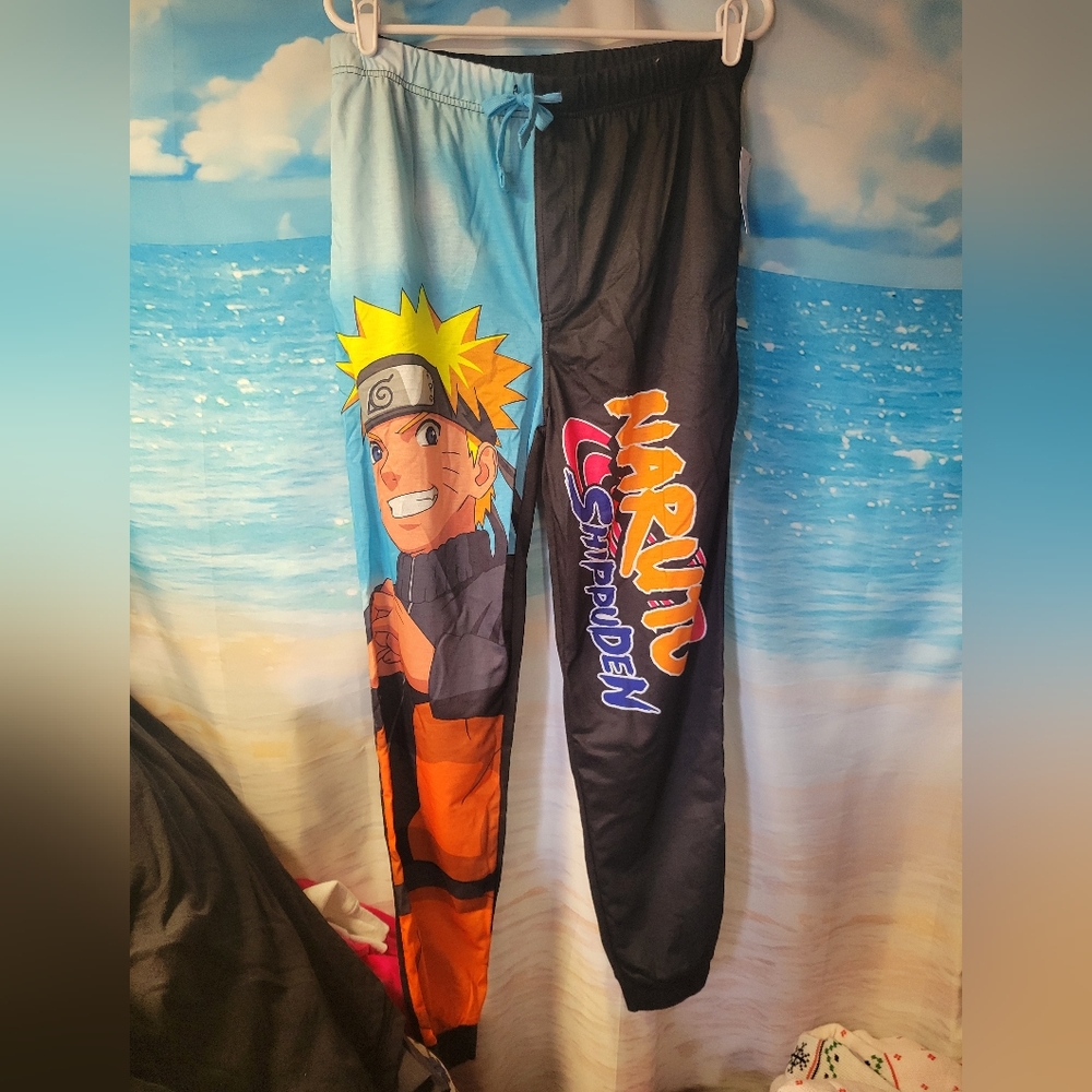 Naruto Shippuden Collection NWT Mens Sleep Pants Medium or XL‎